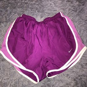 Purple Nike Athletic Shorts